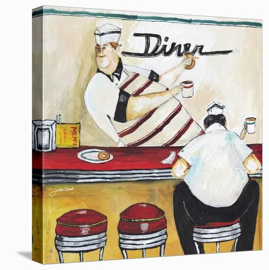 Dunking Donuts-Jennifer Garant-Stretched Canvas