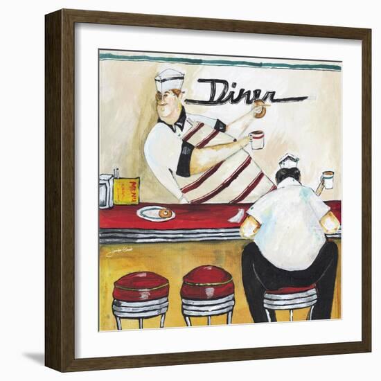 Dunking Donuts-Jennifer Garant-Framed Giclee Print