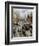 Dunkirk Evacuation-Achille Beltrame-Framed Art Print