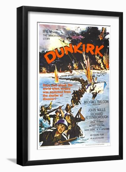 Dunkirk-null-Framed Art Print