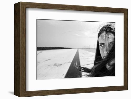 Dunkle Oasen 10, 2015-Jaschi Klein-Framed Photographic Print