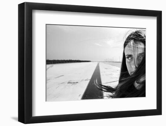 Dunkle Oasen 10, 2015-Jaschi Klein-Framed Photographic Print