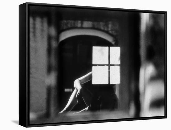 Dunkle Oasen 3, 2015-Jaschi Klein-Framed Stretched Canvas