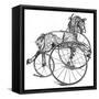 Dunkley's Toy Horse-null-Framed Stretched Canvas
