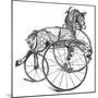 Dunkley's Toy Horse-null-Mounted Art Print