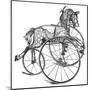 Dunkley's Toy Horse-null-Mounted Art Print