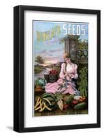 Dunlap's Seeds Nashua NH-null-Framed Art Print