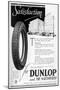 Dunlop Advertisment, 1923-null-Mounted Giclee Print