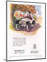 Dunlop, Tires, UK, 1919-null-Mounted Giclee Print