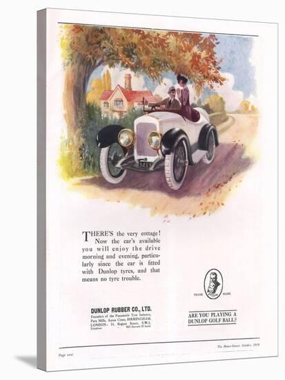 Dunlop, Tires, UK, 1919-null-Stretched Canvas
