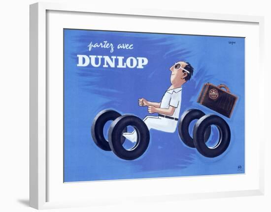 Dunlop Tires-Unknown Unknown-Framed Giclee Print