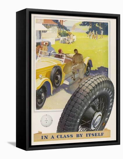 Dunlop Tyres, in a Class by Itself-null-Framed Stretched Canvas