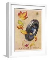 Dunlop Tyres - in a Class by Itself-null-Framed Art Print