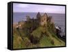 Dunluce Castle, Antrim Coast, Near Portrush, County Antrim, Ulster, Northern Ireland, UK-Patrick Dieudonne-Framed Stretched Canvas
