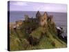 Dunluce Castle, Antrim Coast, Near Portrush, County Antrim, Ulster, Northern Ireland, UK-Patrick Dieudonne-Stretched Canvas