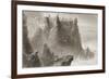 Dunluce Castle, County Antrim, Northern Ireland, from 'scenery and Antiquities of Ireland' by…-William Henry Bartlett-Framed Giclee Print