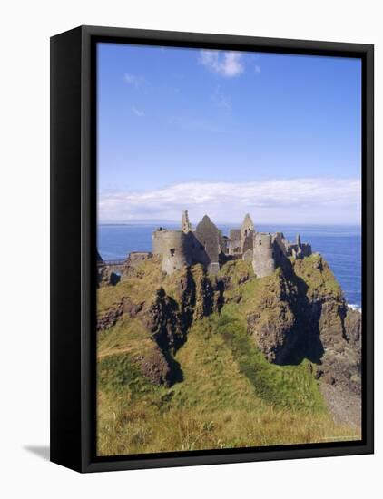 Dunluce Castle, County Antrim, Northern Ireland, UK, Europe-Charles Bowman-Framed Stretched Canvas