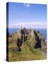 Dunluce Castle, County Antrim, Northern Ireland, UK, Europe-Charles Bowman-Stretched Canvas