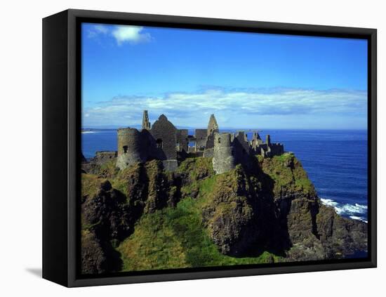 Dunluce Castle County Antrim Northern Ireland-Charles Bowman-Framed Stretched Canvas