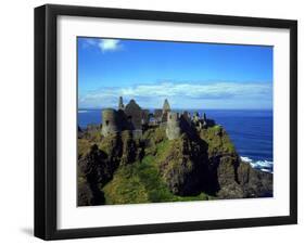 Dunluce Castle County Antrim Northern Ireland-Charles Bowman-Framed Photographic Print