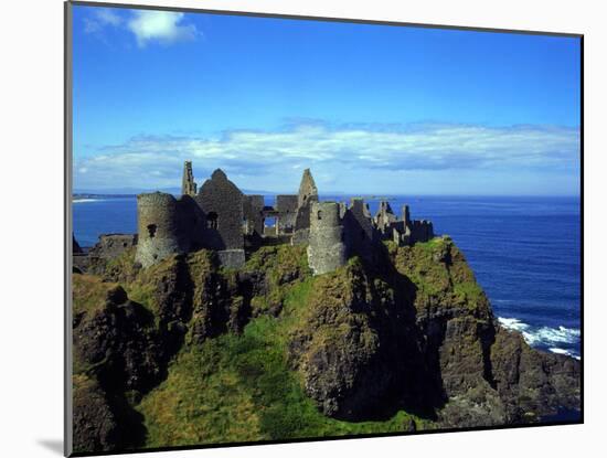 Dunluce Castle County Antrim Northern Ireland-Charles Bowman-Mounted Photographic Print