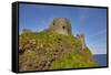 Dunluce Castle, near Portrush, County Antrim, Ulster, Northern Ireland, United Kingdom, Europe-Nigel Hicks-Framed Stretched Canvas