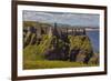 Dunluce Castle, near Portrush, County Antrim, Ulster, Northern Ireland, United Kingdom, Europe-Nigel Hicks-Framed Photographic Print