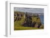 Dunluce Castle, near Portrush, County Antrim, Ulster, Northern Ireland, United Kingdom, Europe-Nigel Hicks-Framed Photographic Print