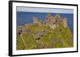 Dunluce Castle, near Portrush, County Antrim, Ulster, Northern Ireland, United Kingdom, Europe-Nigel Hicks-Framed Photographic Print