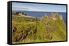 Dunluce Castle, near Portrush, County Antrim, Ulster, Northern Ireland, United Kingdom, Europe-Nigel Hicks-Framed Stretched Canvas