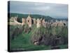 Dunluce Castle on Cliff, Northern Ireland-Pat Canova-Stretched Canvas