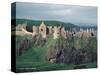 Dunluce Castle on Cliff, Northern Ireland-Pat Canova-Stretched Canvas