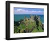 Dunluce Castle on Rocky Coastline, County Antrim, Ulster, Northern Ireland, UK, Europe-Gavin Hellier-Framed Photographic Print