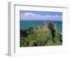 Dunluce Castle on Rocky Coastline, County Antrim, Ulster, Northern Ireland, UK, Europe-Gavin Hellier-Framed Photographic Print