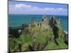 Dunluce Castle on Rocky Coastline, County Antrim, Ulster, Northern Ireland, UK, Europe-Gavin Hellier-Mounted Photographic Print