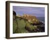 Dunluce Castle, Portrush, County Antrim, Ulster, Northern Ireland, UK-Patrick Dieudonne-Framed Photographic Print