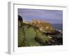 Dunluce Castle, Portrush, County Antrim, Ulster, Northern Ireland, UK-Patrick Dieudonne-Framed Photographic Print