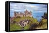 Dunluce Castle Ruins-Spumador-Framed Stretched Canvas
