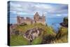 Dunluce Castle Ruins-Spumador-Stretched Canvas