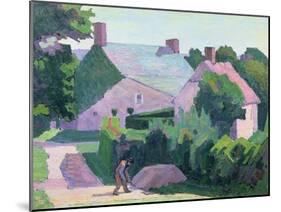 Dunn's Cottage-Robert Polhill Bevan-Mounted Giclee Print