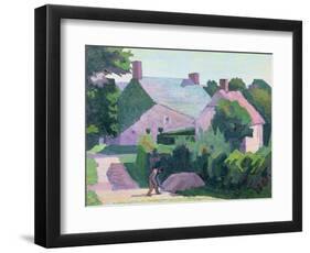 Dunn's Cottage-Robert Polhill Bevan-Framed Premium Giclee Print