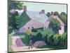 Dunn's Cottage-Robert Polhill Bevan-Mounted Premium Giclee Print