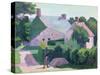 Dunn's Cottage-Robert Polhill Bevan-Stretched Canvas