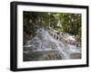 Dunn's River Falls, Ocho Rios, Jamaica, West Indies, Caribbean, Central America-Angelo Cavalli-Framed Photographic Print