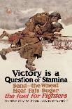 Victory is a Question of Stamina-Dunn-Framed Stretched Canvas