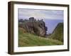 Dunnotar Castle Dating from the 14th Century, Near Stonehaven, Aberdeenshire, Scotland, UK-Patrick Dieudonne-Framed Photographic Print