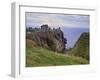 Dunnotar Castle Dating from the 14th Century, Near Stonehaven, Aberdeenshire, Scotland, UK-Patrick Dieudonne-Framed Photographic Print