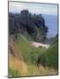 Dunnotar Castle Dating from the 14th Century, Near Stonehaven, Aberdeenshire, Scotland, UK-Patrick Dieudonne-Mounted Photographic Print