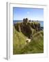 Dunnottar Castle Near Stonehaven, Aberdeenshire, Scotland, United Kingdom, Europe-Mark Sunderland-Framed Photographic Print