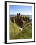 Dunnottar Castle Near Stonehaven, Aberdeenshire, Scotland, United Kingdom, Europe-Mark Sunderland-Framed Photographic Print